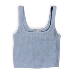 Reformation Cashmere Crop Tank Top Sz S